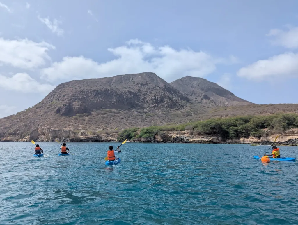 Kayak in Tarrafal Bay