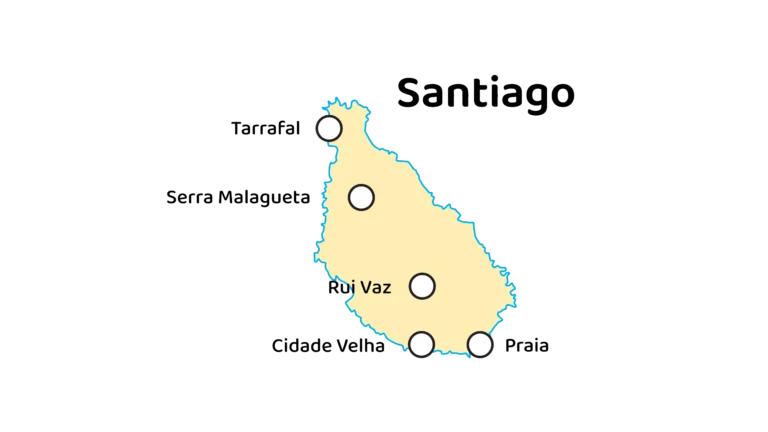 Cape Verde Map Tours