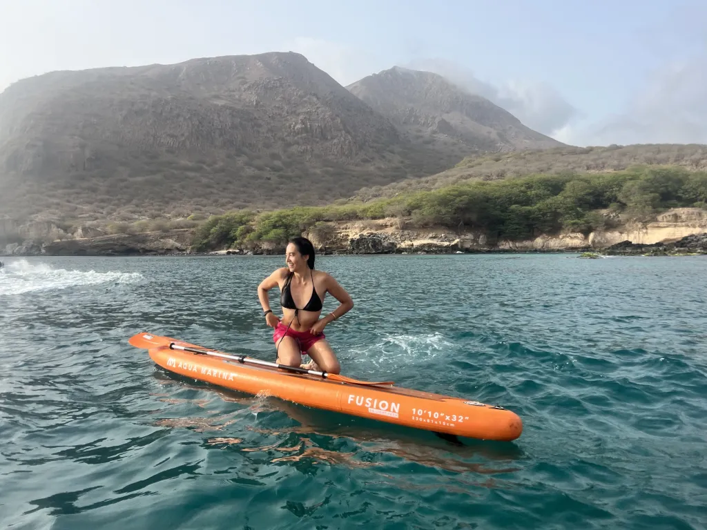 Stand Up Paddle Board in Tarrafal Bay