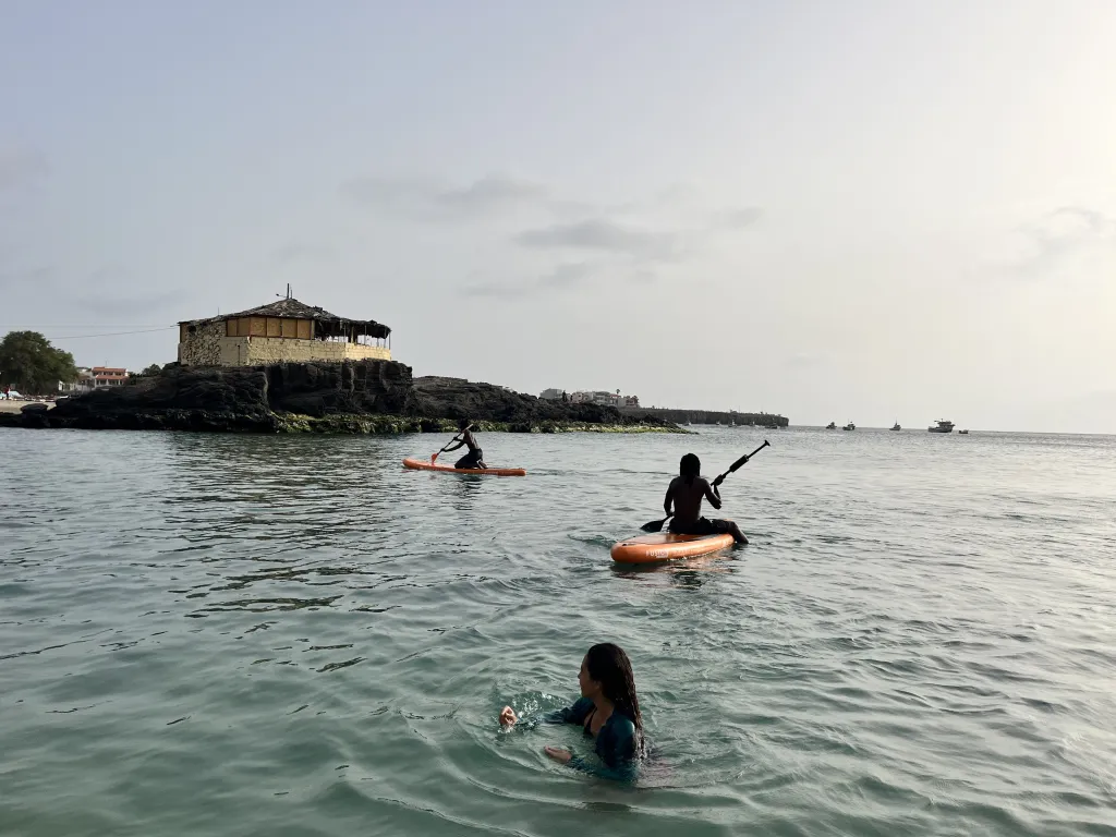 Stand Up Paddle Board in Tarrafal Bay
