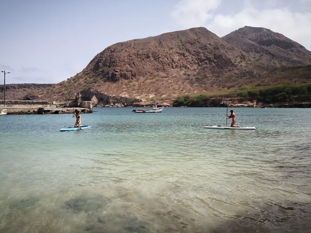 Stand Up Paddle Board in Tarrafal Bay