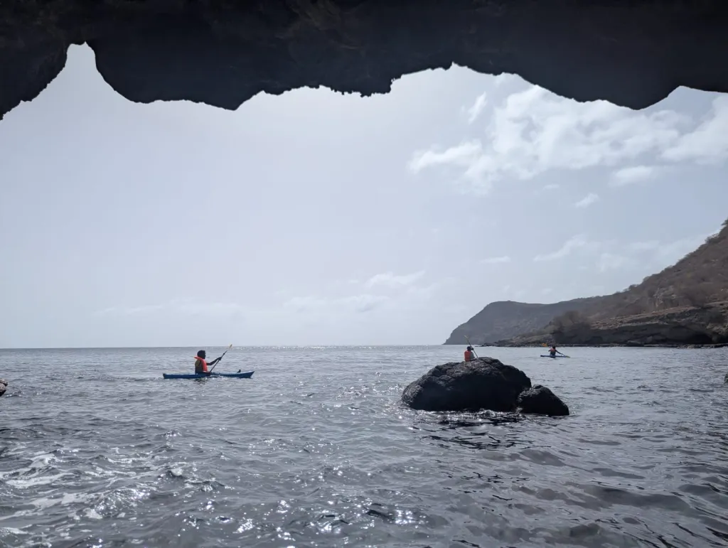 Kayak in Tarrafal Bay