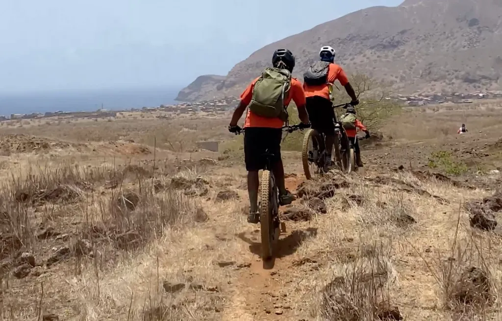 Bike Tour: Volcano Ride - Trail to the Old Volcano Above Tarrafal (2 Routes)
