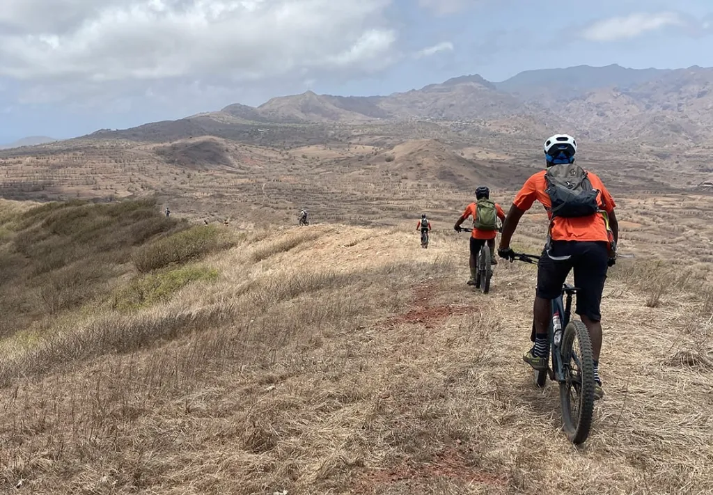 Bike Tour: Volcano Ride - Trail to the Old Volcano Above Tarrafal (2 Routes)